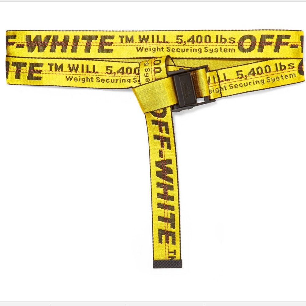 Yellow Industrial Belt